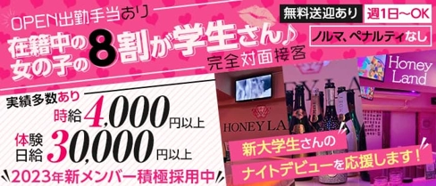 Honey Land(ハニーランド)【公式体入・求人情報】(本厚木ガールズバー)の求人・体験入店情報