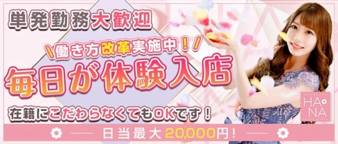 Heroine Cafe HANA (ヒロインカフェ ハナ)【公式求人・体入情報】(中洲昼キャバ・朝キャバ)の求人・体験入店情報