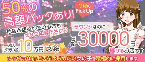 ラウンジxバー Shaura(ラウンジ シャウラ)【公式求人・体入情報】(権堂ラウンジ)の求人・体験入店情報