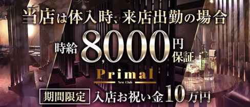 New Club Primal(ニュークラブプライマル)【公式求人・体入情報】(船橋キャバクラ)の求人・体験入店情報