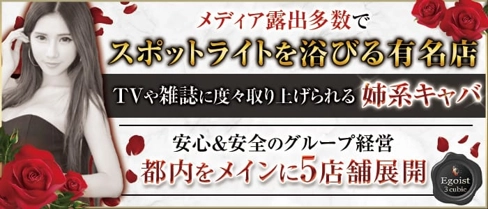 Egoist 3 cubic(エゴイスト キュービック)【公式求人・体入情報】(上野姉キャバ・半熟キャバ)の求人・体験入店情報