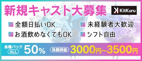 パブ kit kuru(キットクル)【公式求人・体入情報】(宇都宮キャバクラ)の求人・体験入店情報