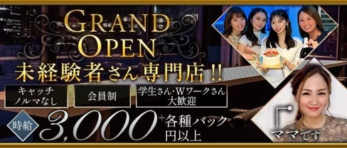FARFALLA(ファルファラ)【公式求人・体入情報】(北新地ガールズバー)の求人・体験入店情報