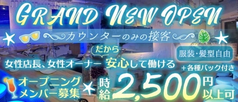 ガールズバーJasmine(ジャスミン)【公式求人・体入情報】(西宮ガールズバー)の求人・体験入店情報