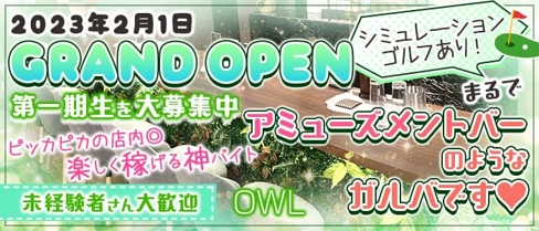 【天満】OWL(アウル)【公式求人・体入情報】(梅田ガールズバー)の求人・体験入店情報