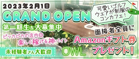 【天満】OWL(アウル)【公式求人・体入情報】(梅田ガールズバー)の求人・体験入店情報
