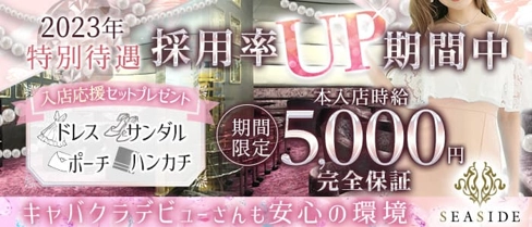 関内SEASIDE~シーサイド~【公式体入・求人情報】(関内キャバクラ)の求人・体験入店情報
