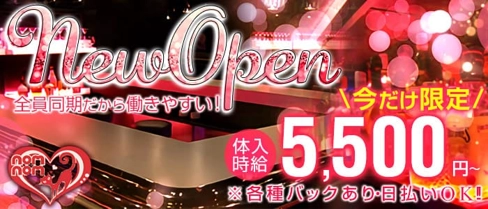 nomnom(ノムノム)【公式求人・体入情報】(歌舞伎町ガールズバー)の求人・体験入店情報