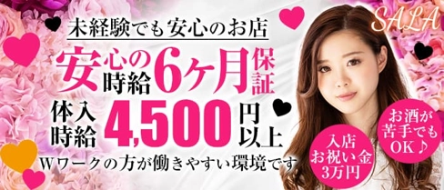 SALA(サラ)【公式求人・体入情報】(所沢キャバクラ)の求人・体験入店情報