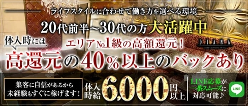 DIANA(ダイアナ)【公式求人・体入情報】(静岡キャバクラ)の求人・体験入店情報