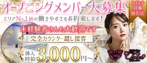 Girls Bar CLOVER(クローバー)【公式求人・体入情報】(甲府ガールズバー)の求人・体験入店情報