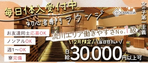 CAMELLIA(カメリア)【公式求人・体入情報】(流川ラウンジ)の求人・体験入店情報