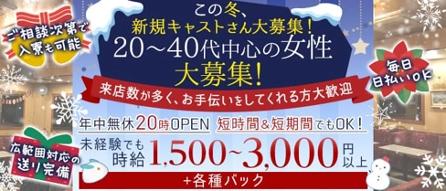 【北浦和徒歩1分】ナイトラウンジアラミス【公式求人・体入情報】(浦和スナック)の求人・体験入店情報